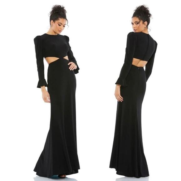 Mac Duggal 67944 Long Sleeve Column Gown
Dress black size 4 UB - Picture 1 of 7